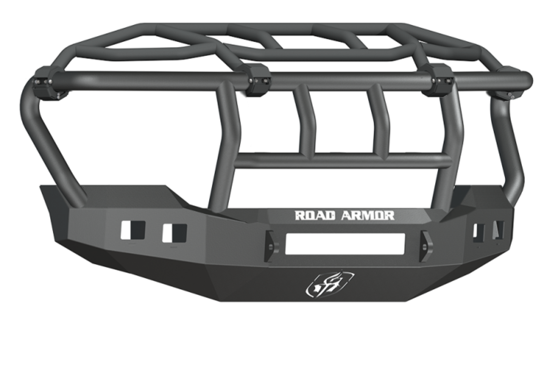 Picture of Road Armor 11-16 Ford F-250 Stealth Front Bumper w-Intimidator Guard - Tex Blk