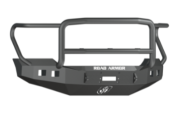 Picture of Road Armor 11-16 Ford F-250 Stealth Front Winch Bumper w-Lonestar Guard - Tex Blk