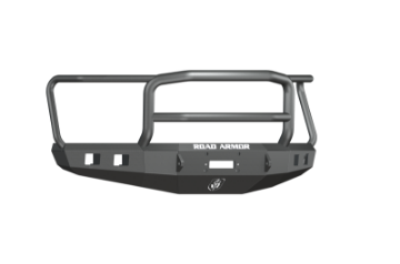 Picture of Road Armor 15-17 Ford F-150 Stealth Front Winch Bumper w-Lonestar Guard - Tex Blk
