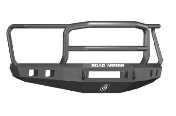 Picture of Road Armor 15-17 Ford F-150 Stealth Front Bumper w-Lonestar Guard - Tex Blk