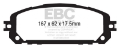 Picture of EBC 13+ Jeep Cherokee 3-2 Ultimax2 Front Brake Pads