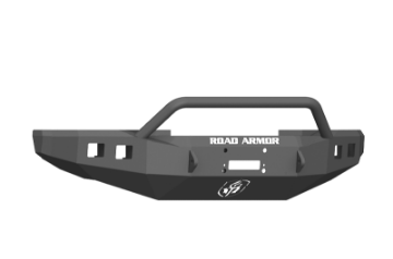 Picture of Road Armor 17-20 Ford F-250 Stealth Wide Fender Front Winch Bumper w-Pre-Runner Guard - Tex Blk