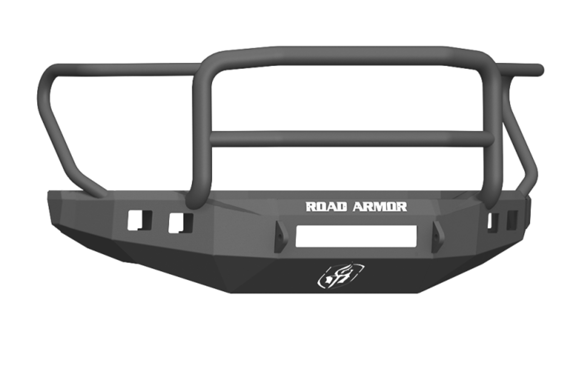 Picture of Road Armor 17-20 Ford F-250 Stealth Wide Fender Flare Front Bumper w-Lonestar Guard - Tex Blk