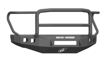 Picture of Road Armor 17-20 Ford F-250 Stealth Front Bumper w-Lonestar Guard - Tex Blk
