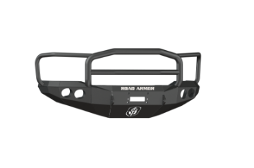 Picture of Road Armor 99-04 Ford F-250 Stealth Front Winch Bumper w-Lonestar Guard - Tex Blk