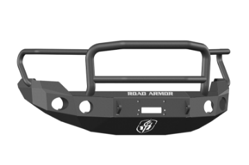 Picture of Road Armor 09-14 Ford F-150 Stealth Front Winch Bumper w-Lonestar Guard - Tex Blk