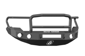 Picture of Road Armor 09-14 Ford F-150 Stealth Front Bumper w-Lonestar Guard - Tex Blk