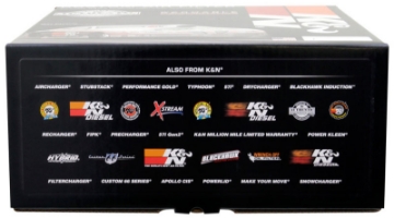 Picture of K&N 5-1-8in - 14in ID X 1-5in O-S Flat Base Air Cleaner Assembly