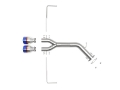 Picture of aFe Takeda 3in-2-5in 304 SS Axle-Back Exhaust w-Blue Flame Tip 19-20 Hyundai Veloster I4-1-6Lt