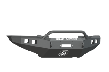 Picture of Road Armor 12-15 Toyota Tacoma Stealth Front Winch Bumper w-Pre-Runner Guard - Tex Blk