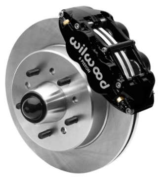 Picture of Wilwood Forged Narrow Superlite 6R Front Big Brake Kit 12-19in Rotors 88-98 C1500 - Black