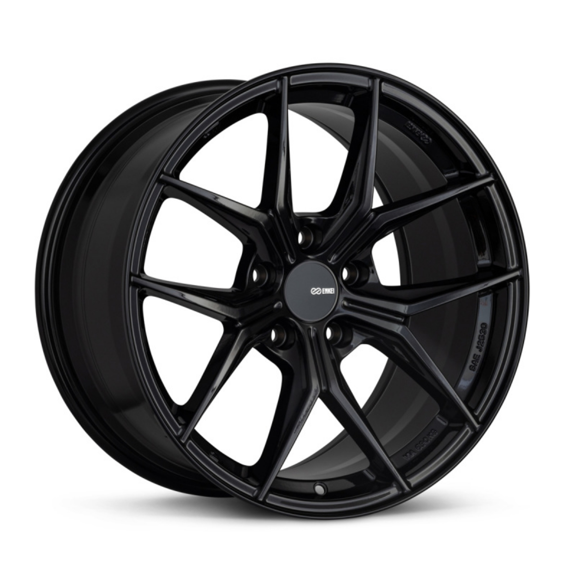 Picture of Enkei TSR-X 18x8-5 38mm Offset 5x120 BK 72-6mm Bore Gloss Black