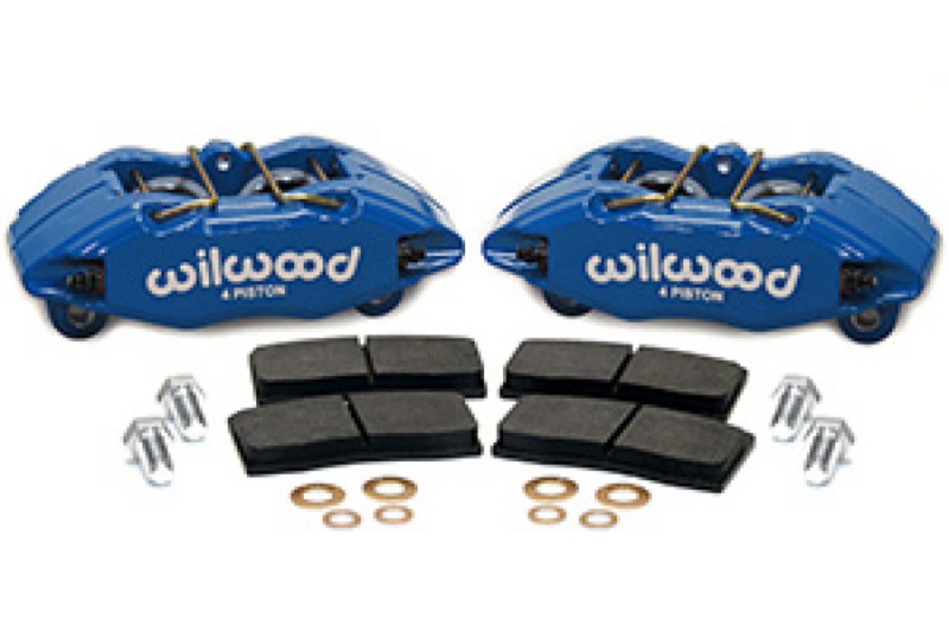 Picture of Wilwood DPHA Front Caliper & Pad Kit Blue Honda - Acura w- 262mm OE Rotor