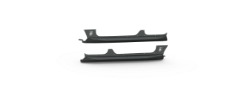 Picture of Road Armor 18-20 Jeep Wrangler JL Stealth Rocker Armor Panel & Guard - Tex Blk