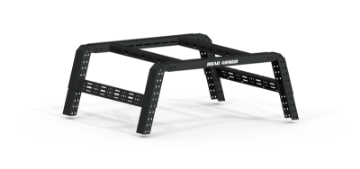 Picture of Road Armor Universal 5-1-2-6ft Full-Size Beds TRECK Adj Bed Rack - Tex Blk w-o Brackets