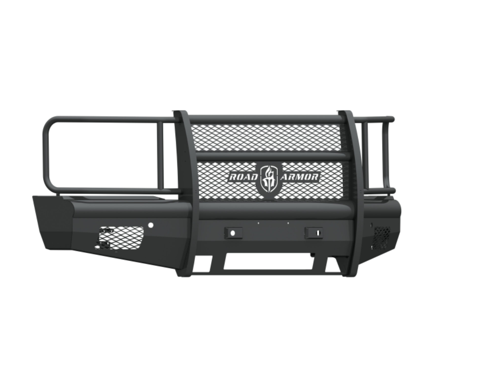 Picture of Road Armor 15-19 Chevy 2500 Vaquero Front Bumper Full Guard - Tex Blk