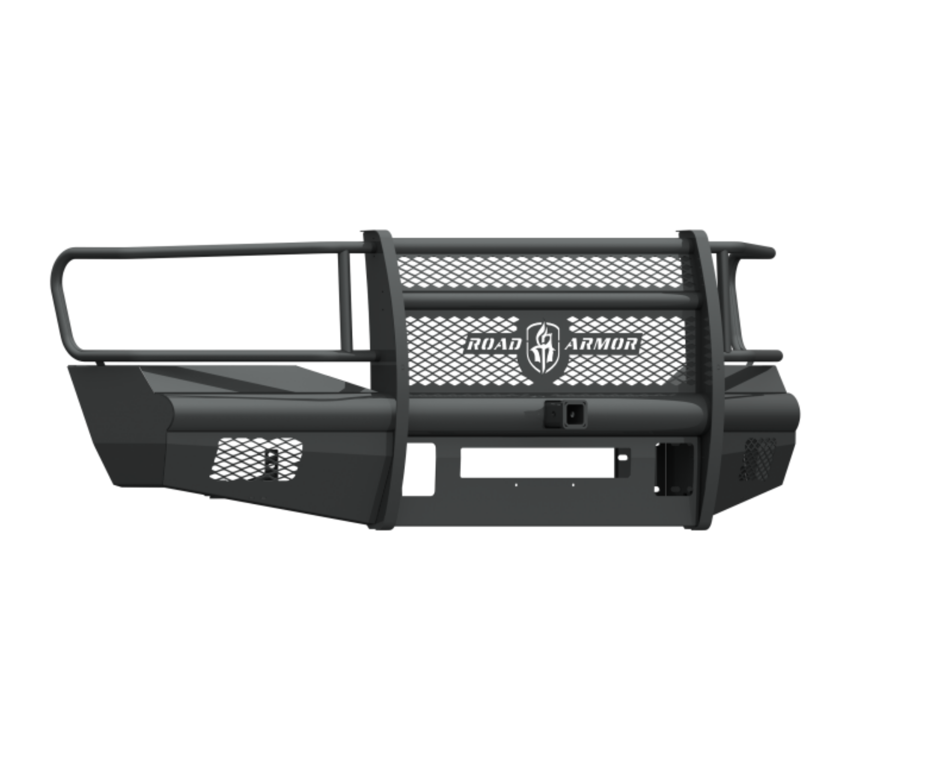 Picture of Road Armor 06-09 Dodge 2500 Vaquero Front Bumper Full Guard 2in Receiver - Tex Blk