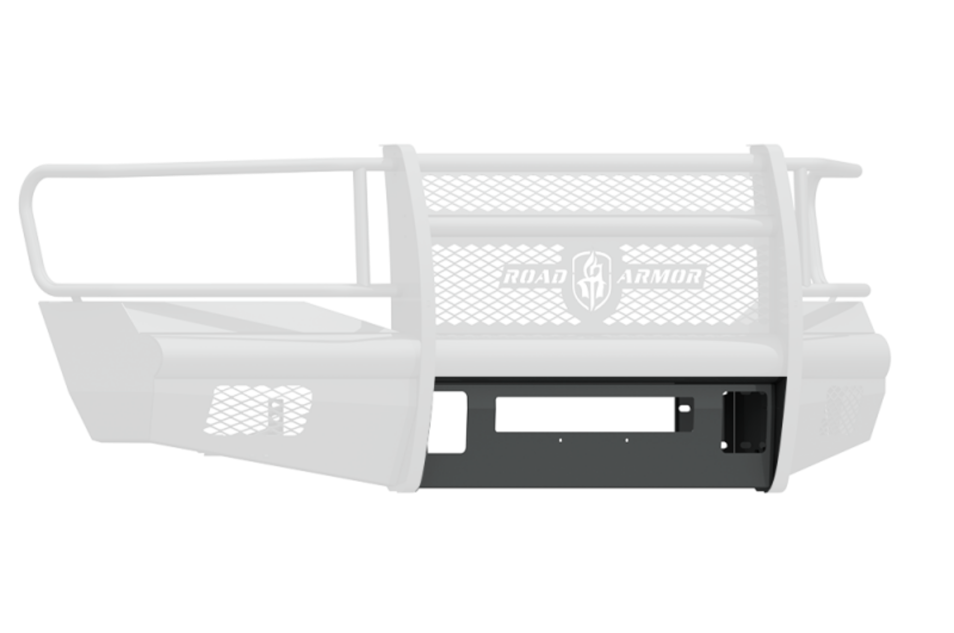 Picture of Road Armor 06-09 Dodge 2500 Vaquero Front Non-Winch Plate - Tex Blk