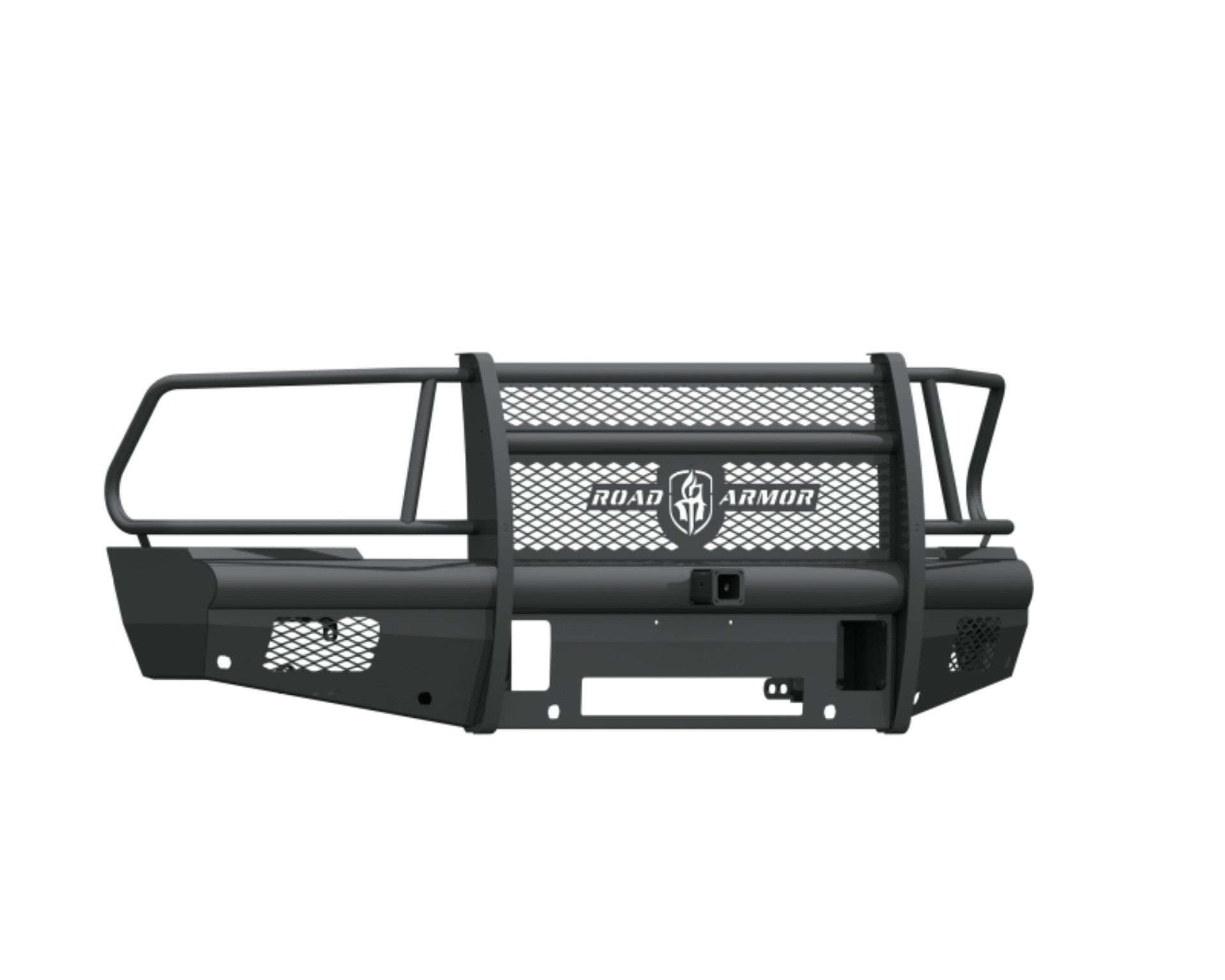 Picture of Road Armor 10-18 Dodge 2500 Vaquero Front Bumper Full Guard 2in Receiver - Tex Blk