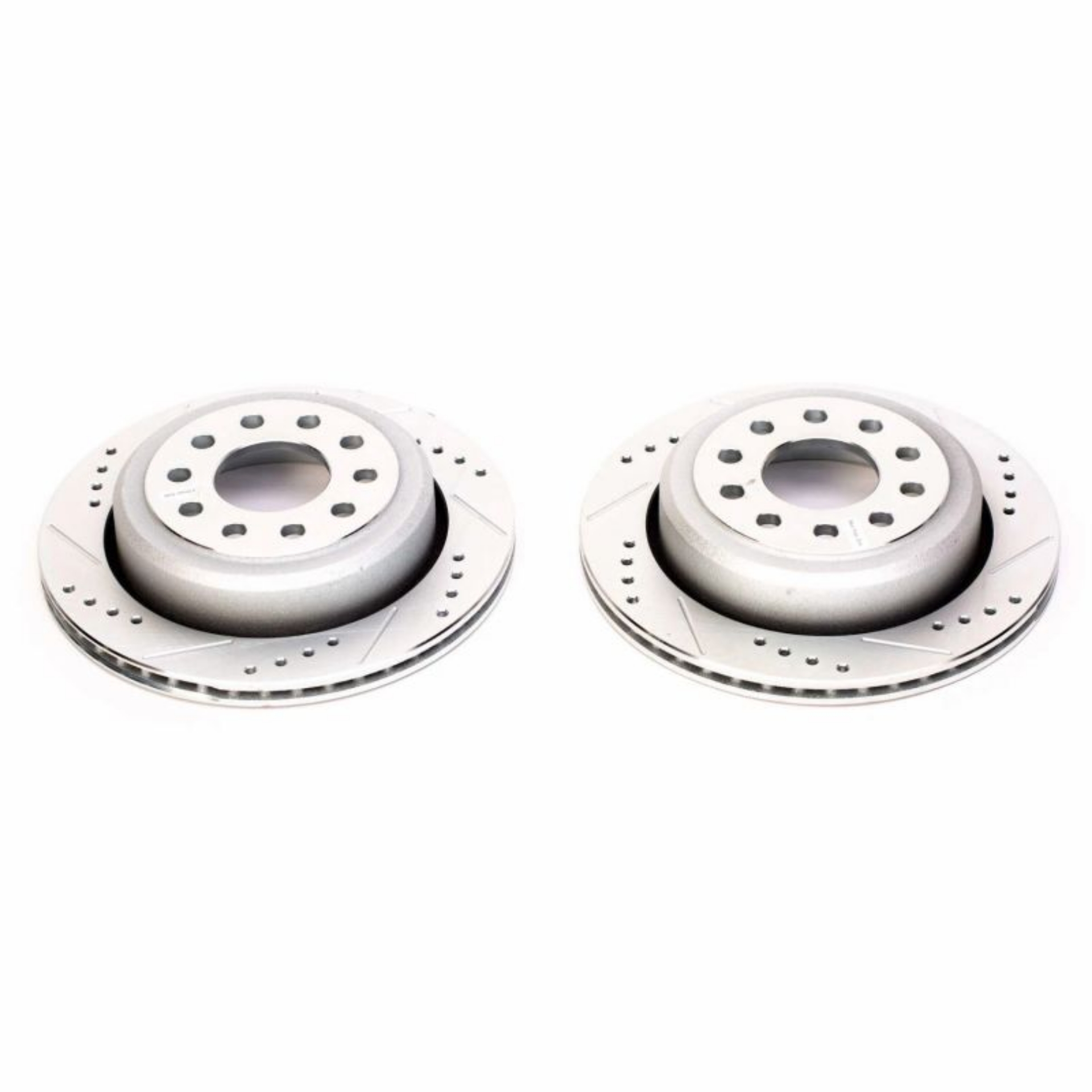 Picture of Power Stop 03-11 Lincoln Town Car Rear Evolution Drilled & Slotted Rotors - Pair