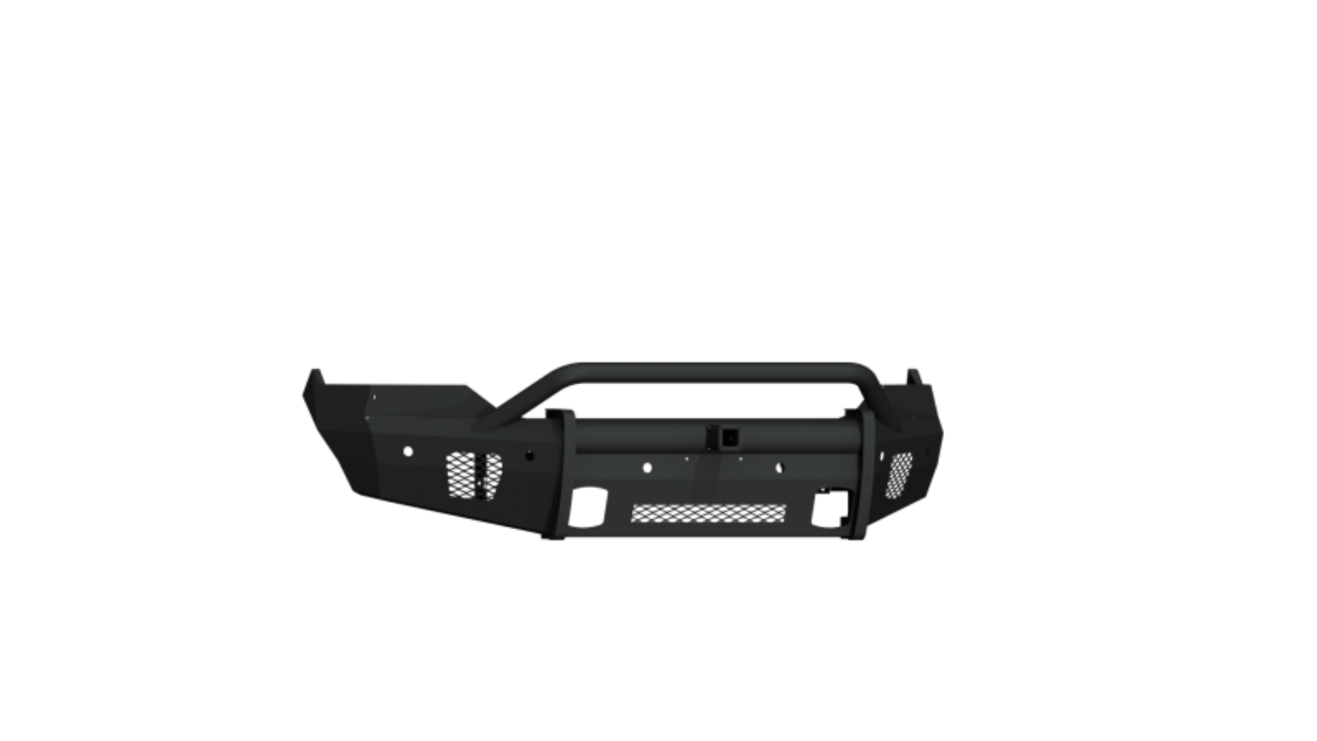 Picture of Road Armor 13-18 Ram 1500 Vaquero Front Bumper w-Pre-Runner Guard 2in Receiver - Tex Blk