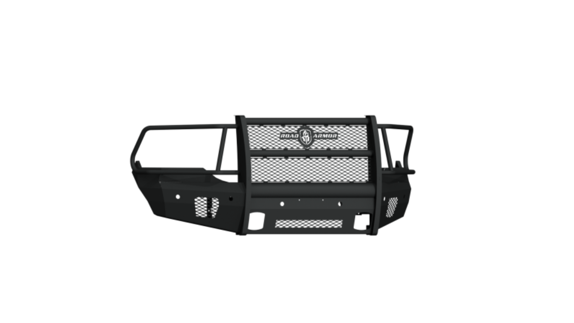 Picture of Road Armor 13-18 Ram 1500 Vaquero Front Bumper Full Guard - Tex Blk