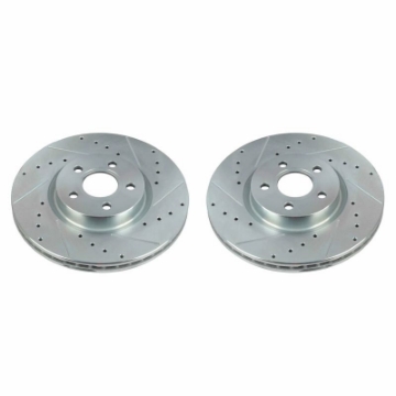 Picture of Power Stop 18-20 Ford Transit Connect Front Evolution Drilled & Slotted Rotors - Pair