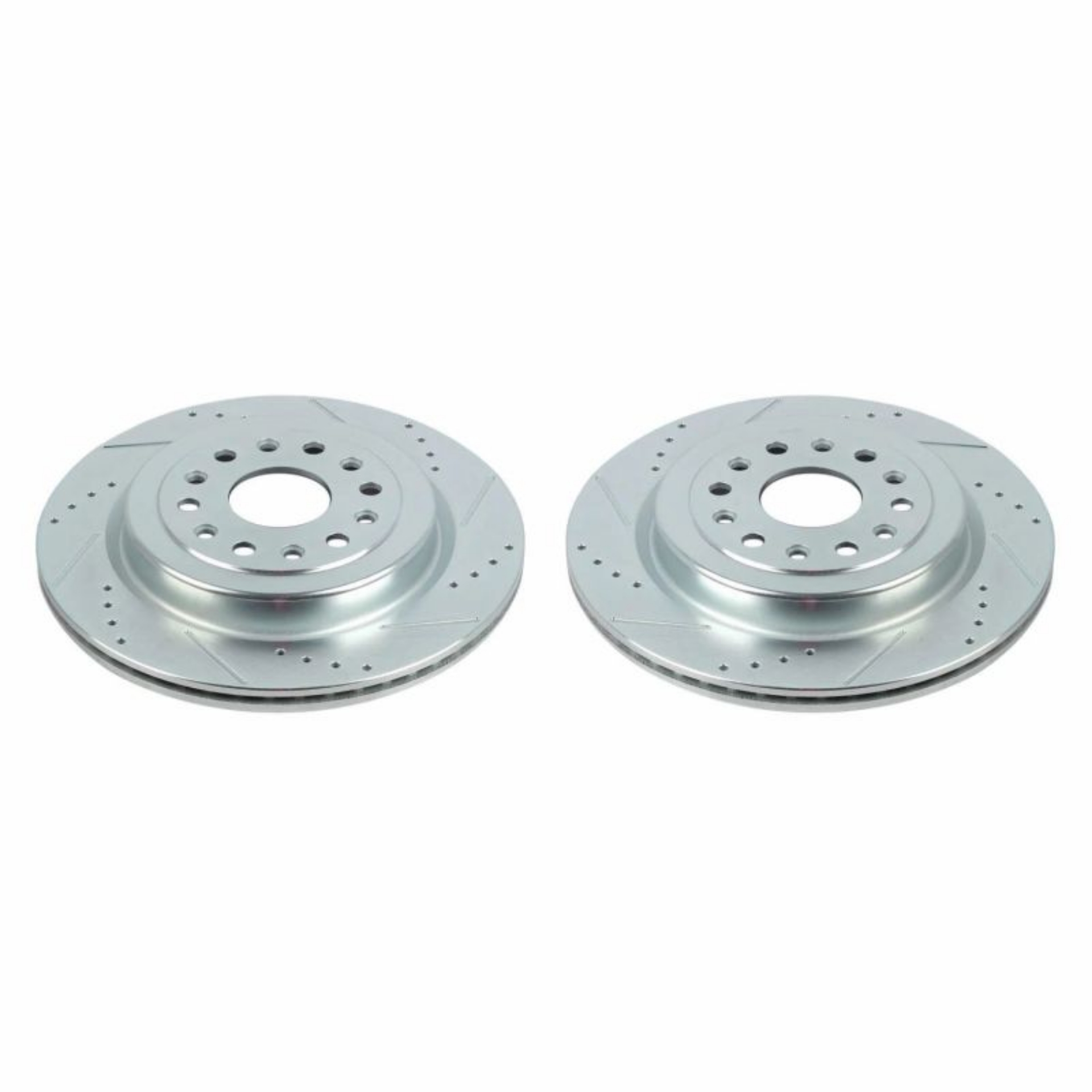 Picture of Power Stop 19-20 Ram 1500 Rear Evolution Drilled & Slotted Rotors - Pair