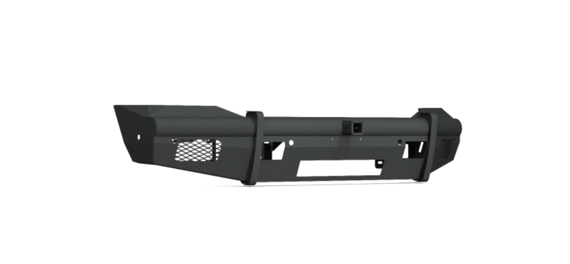 Picture of Road Armor 19-20 Ram 2500 Vaquero Front Non-Winch Bumper w-2in Receiver-6 Sensors - Tex Blk