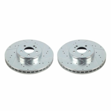 Picture of Power Stop 16-20 Mercedes-Benz GLC300 Front Evolution Drilled & Slotted Rotors - Pair