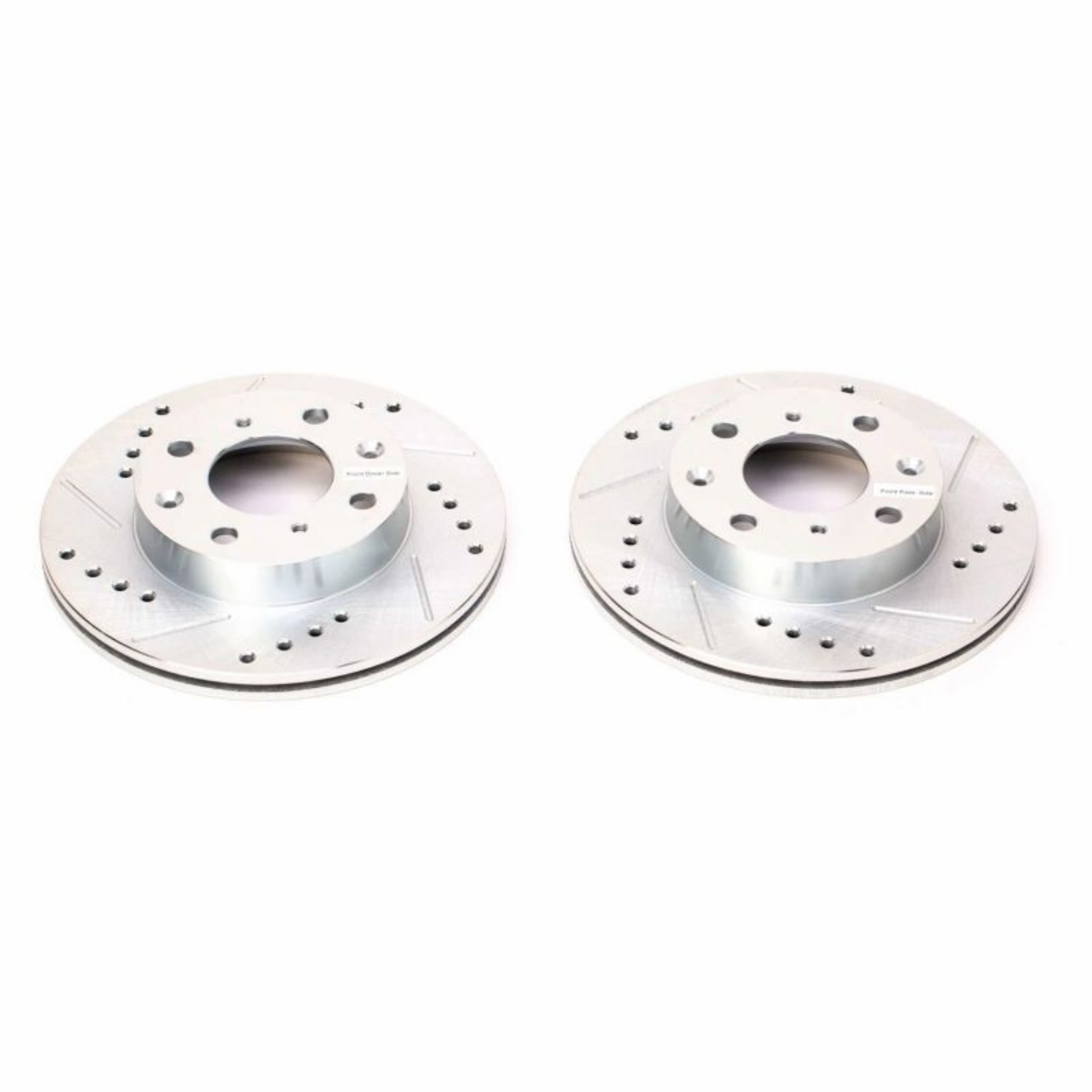 Picture of Power Stop 88-91 Honda CRX Front Evolution Drilled & Slotted Rotors - Pair