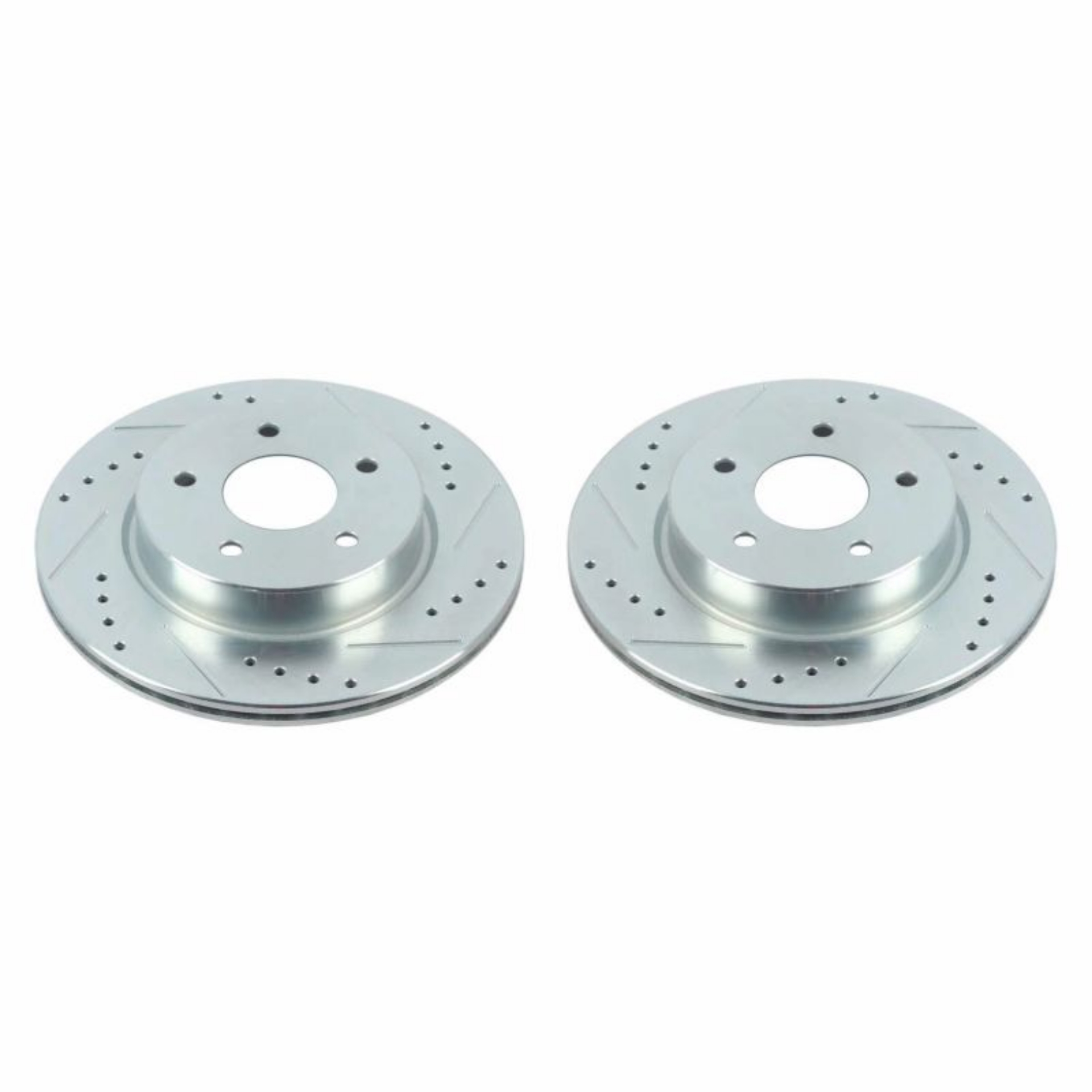 Picture of Power Stop 18-19 Nissan Leaf Rear Evolution Drilled & Slotted Rotors - Pair