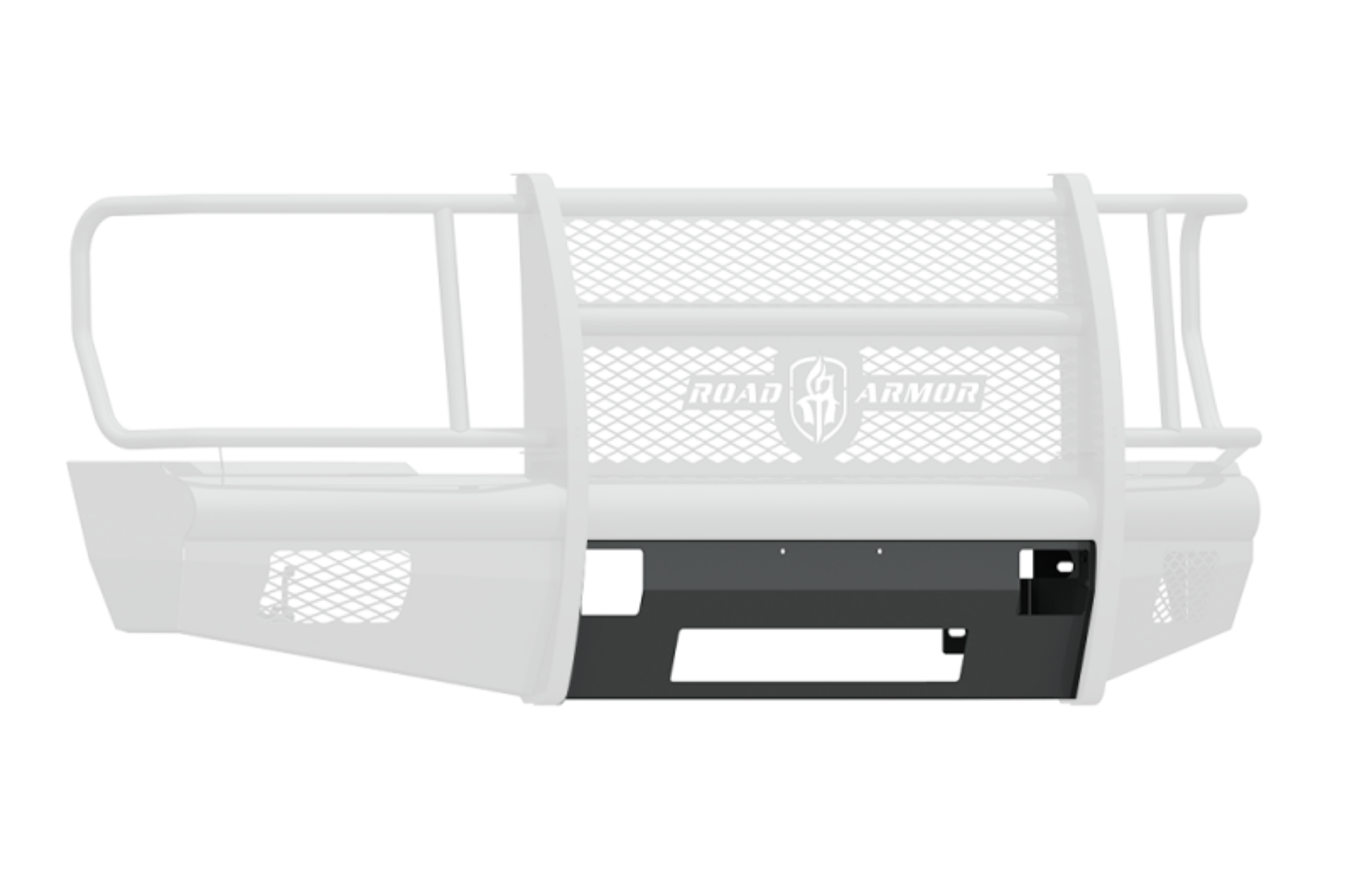 Picture of Road Armor 08-10 Ford F-250 Vaquero Front Non-Winch Plate - Tex Blk