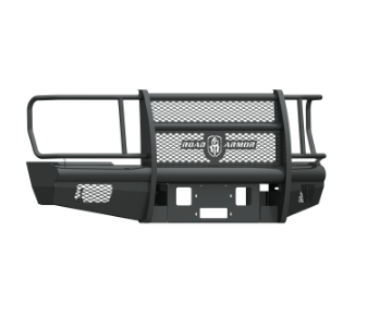 Picture of Road Armor 08-10 Ford F-250 Vaquero Front Non-Winch Plate Plate ONLY - No Bumper - Tex Blk