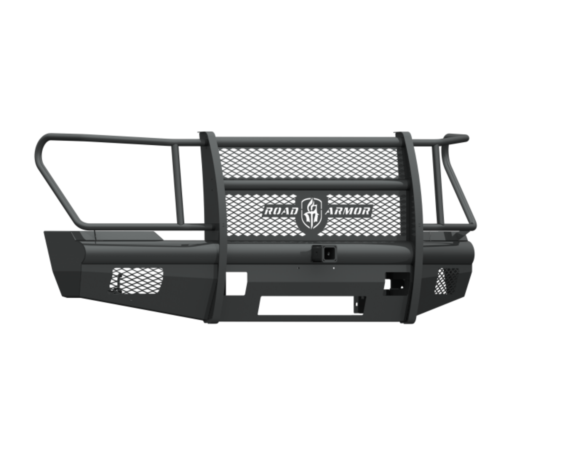 Picture of Road Armor 11-16 Ford F-250 Vaquero Front Bumper Full Guard 2in Receiver - Tex Blk