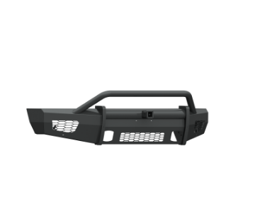 Picture of Road Armor 15-17 Ford F-150 Vaquero Front Bumper w-Pre-Runner Guard 2in Receiver - Tex Blk