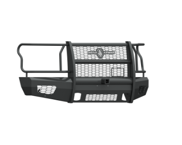 Picture of Road Armor 15-17 Ford F-150 Vaquero Front Bumper Full Guard 2in Receiver - Tex Blk