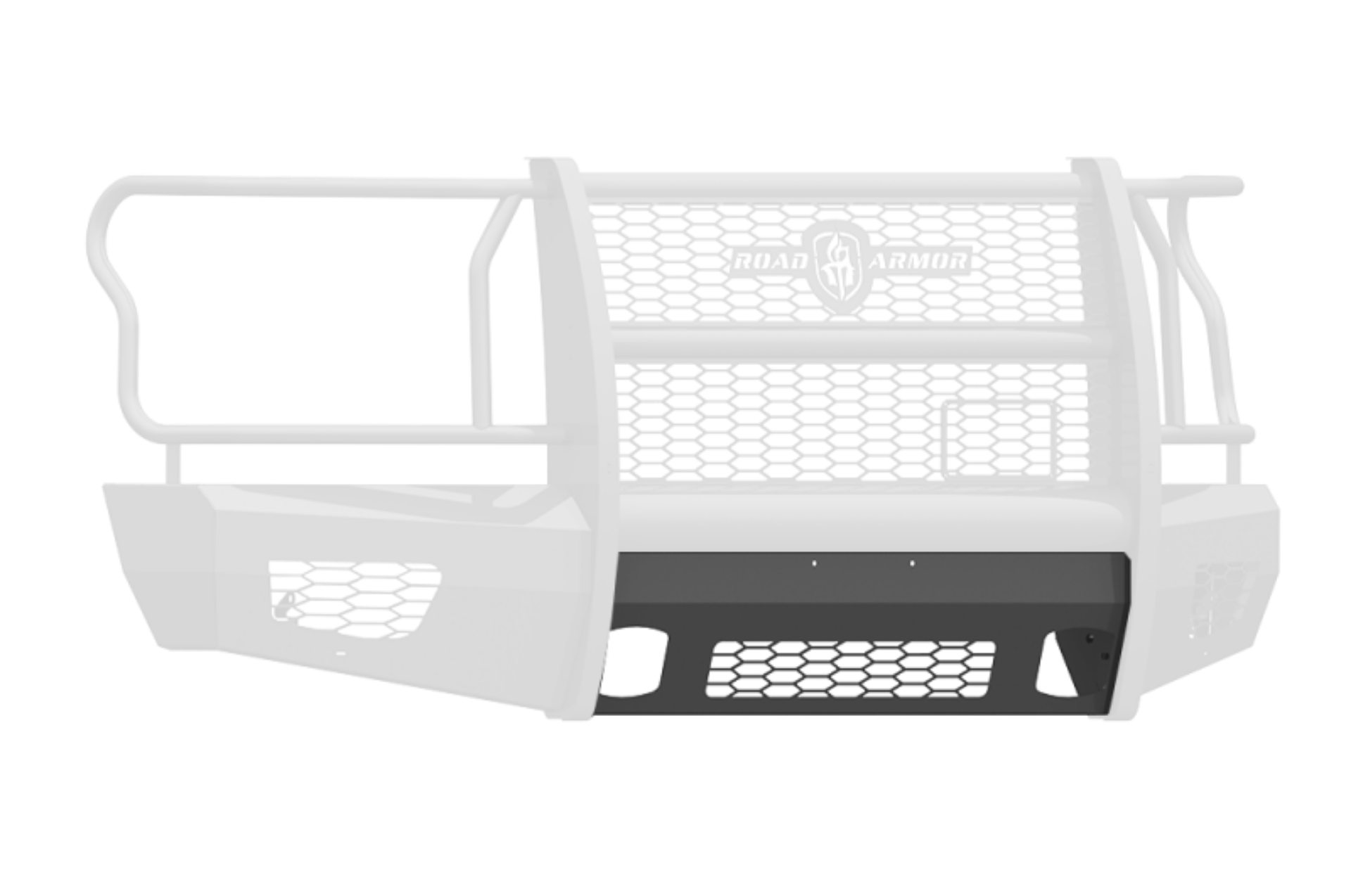 Picture of Road Armor 15-17 Ford F-150 Vaquero Front Non-Winch Plate - Tex Blk