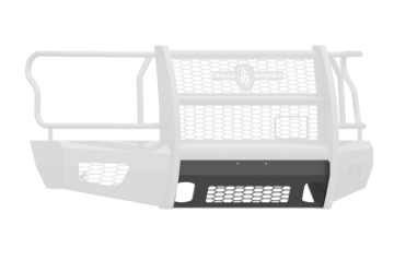 Picture of Road Armor 15-17 Ford F-150 Vaquero Front Non-Winch Plate - Tex Blk