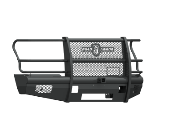 Picture of Road Armor 17-20 Ford F-250 Vaquero Front Bumper Full Guard 2in Receiver - Tex Blk