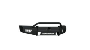 Picture of Road Armor 18-20 Ford F-150 Vaquero Front Bumper w-Pre-Runner Guard 2in Receiver - Tex Blk
