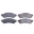 Picture of Power Stop 07-10 Ford F-250 Super Duty Rear Z16 Evolution Ceramic Brake Pads