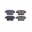 Picture of Power Stop 05-07 Ford Five Hundred Rear Z16 Evolution Ceramic Brake Pads