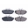 Picture of Power Stop 05-11 Ford Mustang Rear Z16 Evolution Ceramic Brake Pads