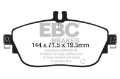 Picture of EBC 13+ Mercedes-Benz CLA250 2-0 Turbo Greenstuff Front Brake Pads