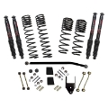 Picture of Skyjacker 2020 Jeep JL 4WD Rub Diesel 3-5-4in Dual Rate Long Travel Sus Lift Kit w-Blk Max Shocks