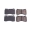 Picture of Power Stop 07-12 Volkswagen Touareg Front or Rear Z16 Evolution Ceramic Brake Pads
