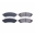 Picture of Power Stop 10-12 Ford F-250 Super Duty Rear Z16 Evolution Ceramic Brake Pads