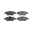 Picture of Power Stop 12-15 Mercedes-Benz C250 Front Z16 Evolution Ceramic Brake Pads