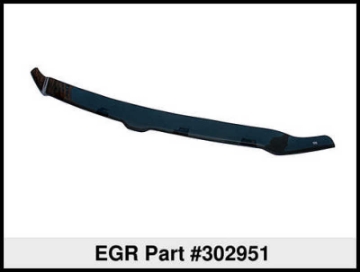 Picture of EGR 2019 Dodge Ram 1500 Superguard Hood Shield - Dark Smoke